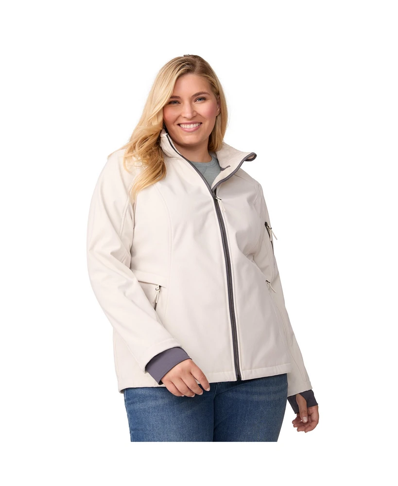 Free Country Plus Size Aeris Ii Super Softshell Jacket