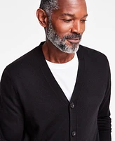 Club Room Men's V-Neck Button Long-Sleeve Cardigan, Exclusively at Macy's