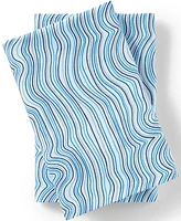 Lands' End Kids 180 Thread Count Cotton Percale Printed Pillowcases