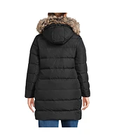 Lands' End Plus Wide Channel 600 Down Puffer Coat