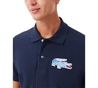 Lacoste Men's Revolutionary Relaxed Fit Short Sleeve Logo Polo Shirt