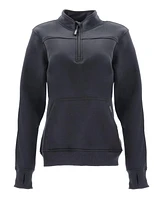 RefrigiWear Women's Quarter-Zip Fleece Sweatshirt