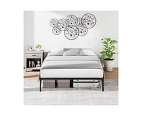 gaomon Bed Frame Heavy Duty Metal Mattress Foundation Platform Sturdy Steel Slat No Box Spring Needed, Easy Assembly, Noise Free