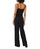 Vince Camuto Women's Lace-Trim Pull-On Ponte Pants