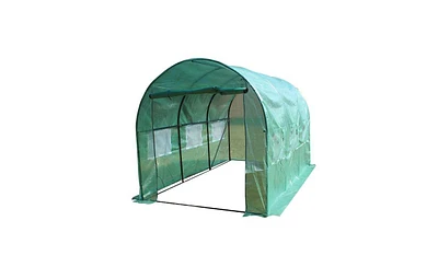 Slickblue Heavy Duty Greenhouse Dome Tent - Durable Plant Gardening Shelter for Optimal Growth