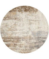 Feizy Parker 3709F 7'9"x7'9" Round Area Rug