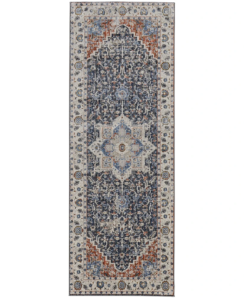 Feizy Kaia 39HTF 2'6"x12' Runner Area Rug