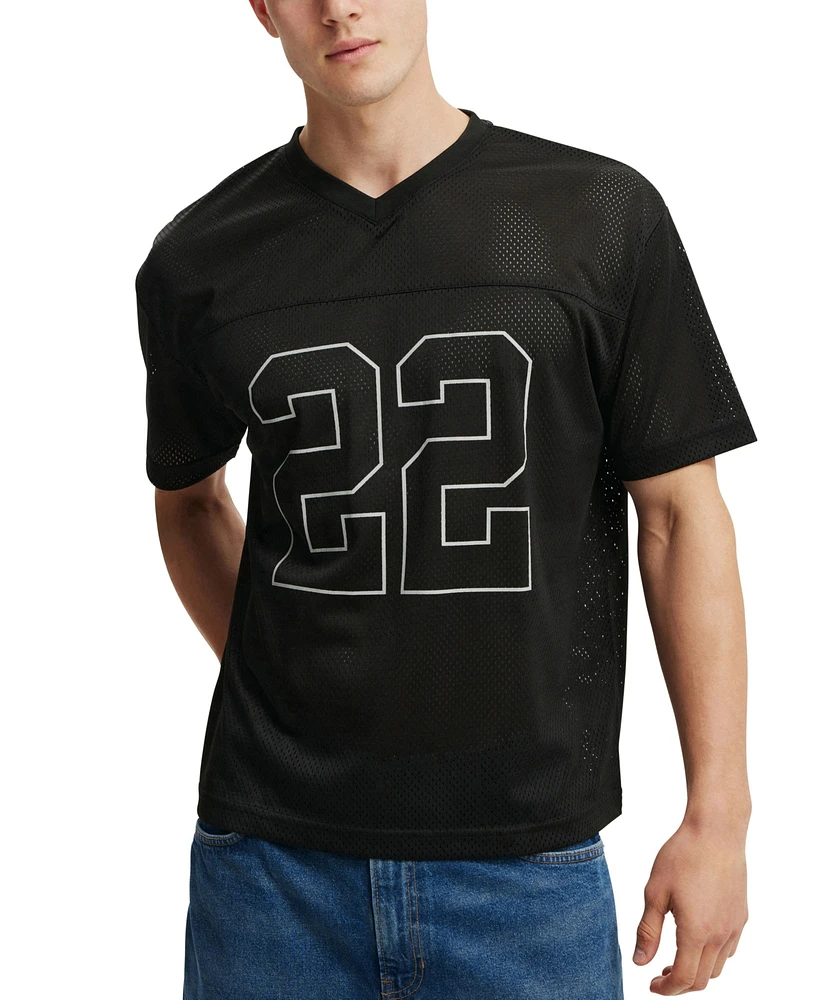 Cotton On Men's Football Jersey T-shirt