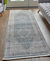 Feizy Marquette 3778F 2'8"x12' Runner Area Rug