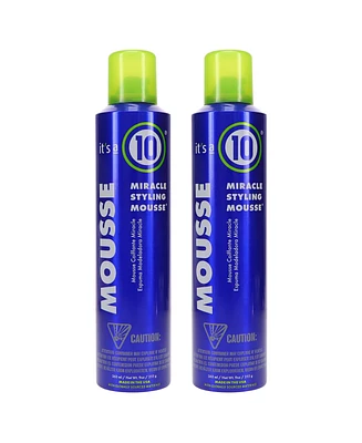 it's a 10 Miracle Styling Mousse 9 oz 2 Pack