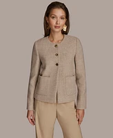 Donna Karan New York Women's Wool Blend Jacket