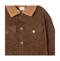 Cotton On Boys Jamie Sherpa Jacket