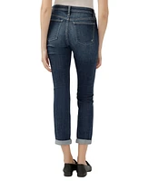 Silver Jeans Co. Women's Beau High Rise Slim Leg Luxe Stretch