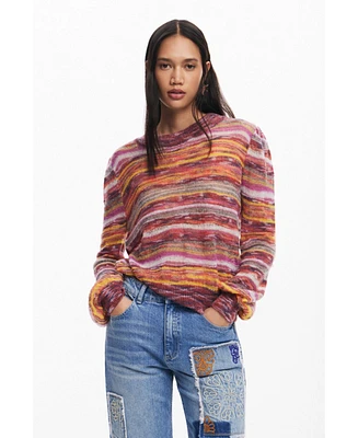 Desigual Women's Striped sweater