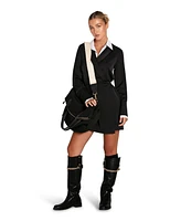 Belle & Bloom Make Me Feel Layered Shirt Dress