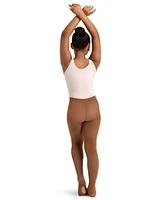 Capezio Girls Ultra Soft Self Knit Waistband Transition Tight