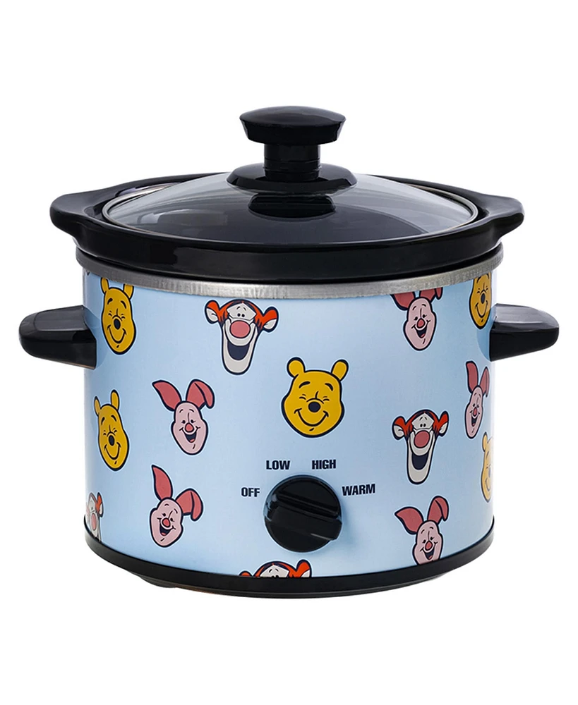 Uncanny Brands Disney Winnie the Pooh and Friends 2qt Slow Cooker - Small Kitchen Appliance