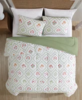 Hallmart Collectibles Trisha 3-Pc. Comforter Sets, Exclusively at Macy's