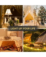 Twinkle Star Led Usb String Light Waterproof Indoor Outdoor Party Decor - 33 ft