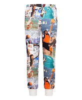 Jordan Big Boys Mj Brooklyn Fleece All-Over Print Pants