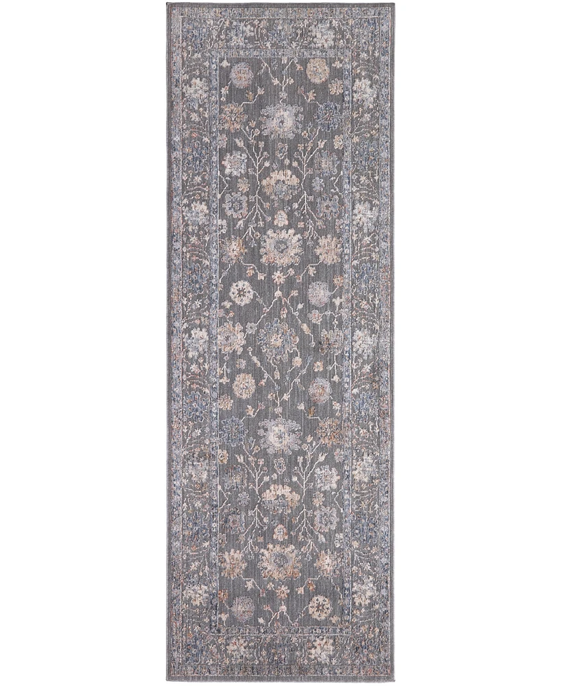 Feizy Thackery 39D2F 2'7''x7'10'' Runner Area Rug