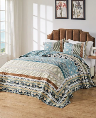 Greenland Home Fashions Thalia 3-Pc. Bedspread Set, Queen