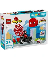 Lego Duplo Marvel Spin's Motorcycle Adventure Set 10424