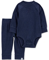 Carter's Baby Boys 2-Pc. Bodysuit & Pants Outfit Set