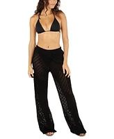 Hurley Juniors' Cotton Crochet Cargo Beach Pants