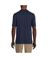 Lands' End Big & Tall Short Sleeve Interlock Polo Shirt