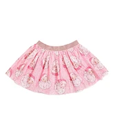 Sweet Wink Baby Girls Baby Baby Retro Santa Christmas Tutu Skirt