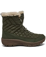 Skechers Women's Relaxed Fit: Easy Going - Game Hour Air-Cooled Memory Foam Winter Boots from Finish Line