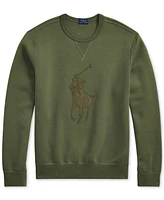 Polo Ralph Lauren Men's Leather-Pony Double-Knit Sweatshirt