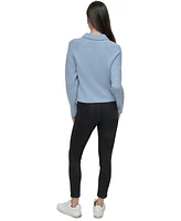 Dkny Jeans Petite Pullover Polo Sweater