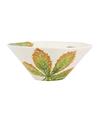 Vietri Autunno Chestnuts Deep Serving Bowl