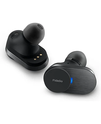 Philips Fidelio Wireless Earbuds – Premium Hi-Res Audio, 34H Playtime, Active Noise Cancellation, Luxurious Comfort, Secure Fit