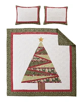 Greenland Home Christmas Tree Holiday -Pc. Quilt Set