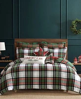 Levtex Spencer Plaid Flannel Duvet Cover Sets