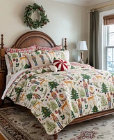 Levtex Nutcracker Reversible 2-Pc. Quilt Set, Twin/Twin Xl