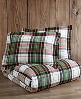 Levtex Spencer Plaid Flannel Duvet Cover Sets