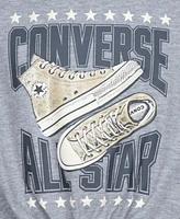 Converse Big Girls Tie-Front Boxy Graphic Tee