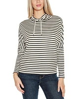 Belldini Women's Cowl Neck Dolman Sleeve Top