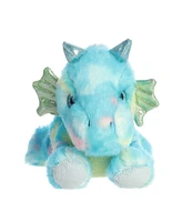 Aurora Small Sprinkles Dragon Bright Fancies Vibrant Plush Toy Blue 7"