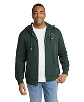 Johnny Bigg Men's Print Zip Thru Hoodie