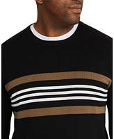 Johnny Bigg Big & Tall Tri Stripe Sweater