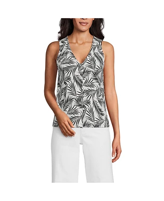 Lands' End Women's Lightweight Jersey Tank Top