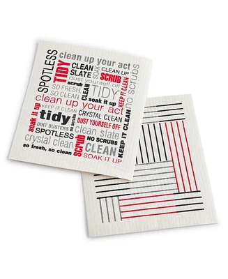 The Cellar Set of 2 Swedish Dish Cloths, Exclusively at Macy's