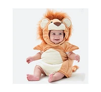 Dress Up America Lion Romper & Hood Costume Set