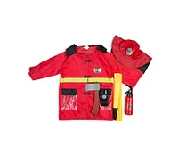 Dress Up America Red Fire Fighter Role Play Set - Kids