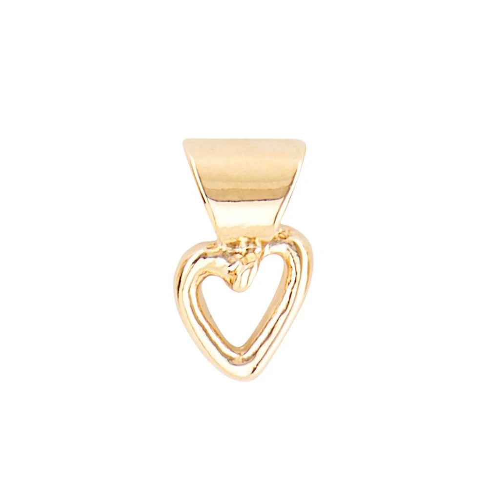 UNOde50 Heart-Shaped Metal Alloy Charms